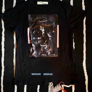 Off White Caravaggio mirror mirror tee